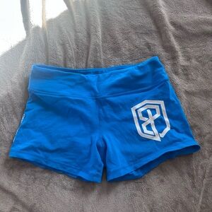 Born Primitive Bright Blue Athletic Shorts
